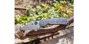 Custom scales Stratos-P, for  Spyderco Shaman knife